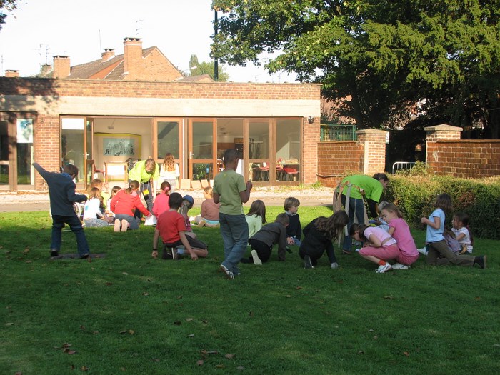 Enfants dans le parc